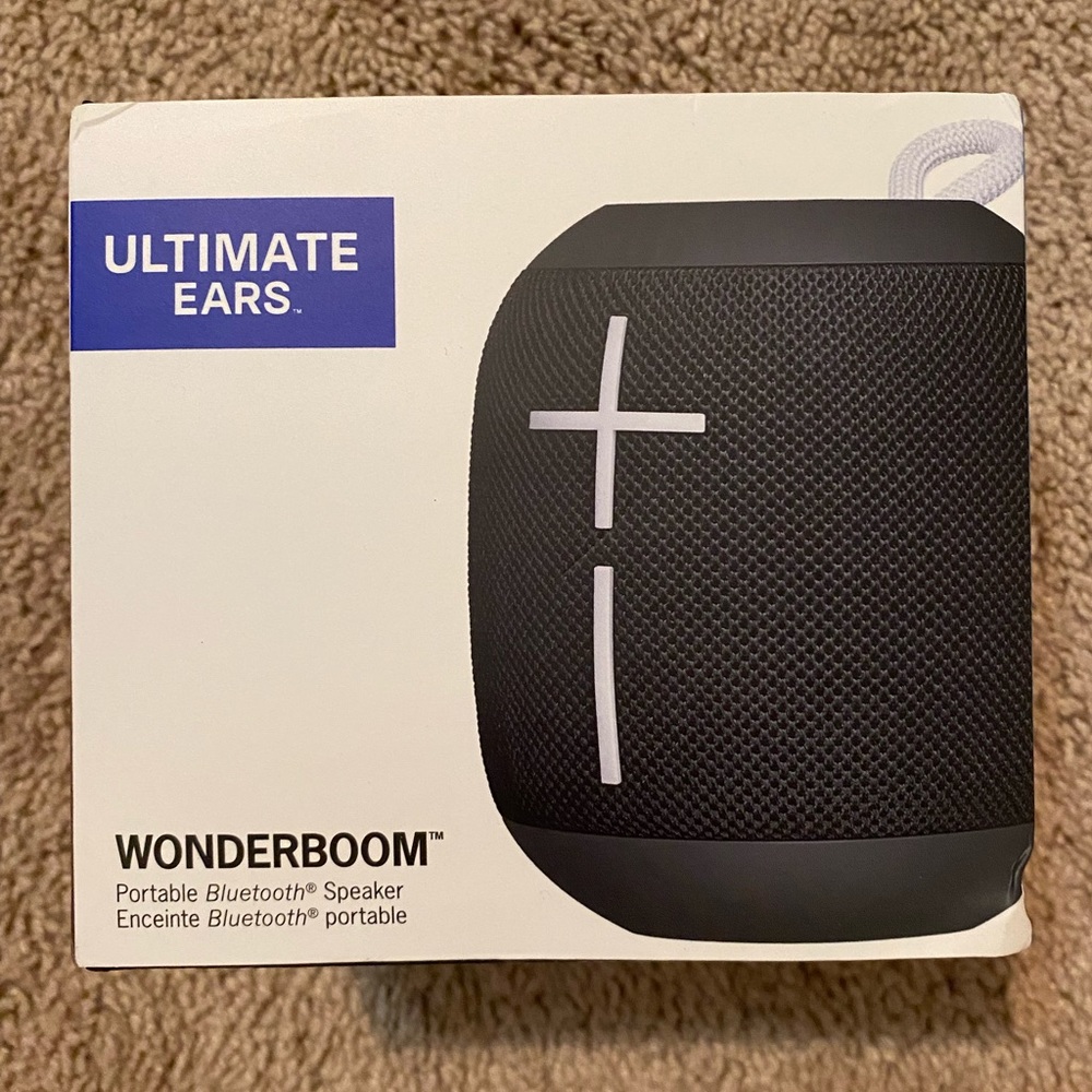 Ultimate Ears - WONDERBOOM Portable Bluetooth Speaker - Phantom black